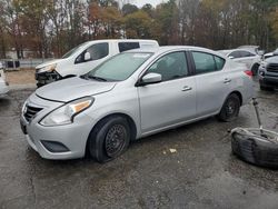 Salvage cars for sale at Austell, GA auction: 2019 Nissan Versa S