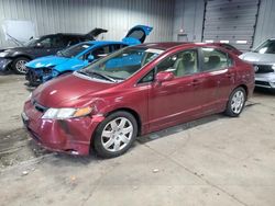 Salvage cars for sale at Franklin, WI auction: 2008 Honda Civic LX