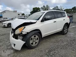 Salvage cars for sale at Opa Locka, FL auction: 2012 Toyota Rav4