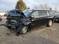 Salvage SUVs for sale at auction: 2022 Chevrolet Suburban K1500 LT