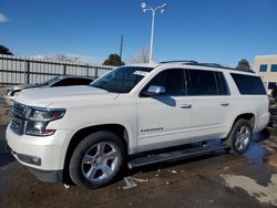 Salvage cars for sale at Littleton, CO auction: 2017 Chevrolet Suburban K1500 Premier