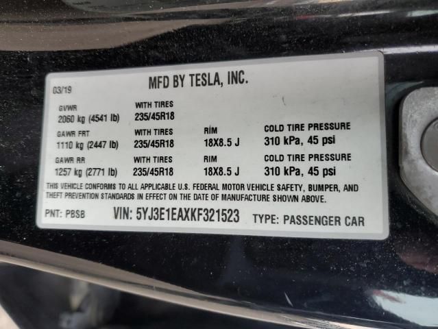 2019 Tesla Model 3