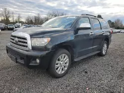 Toyota Vehiculos salvage en venta: 2008 Toyota Sequoia Platinum