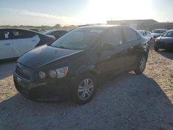 Salvage cars for sale at San Antonio, TX auction: 2012 Chevrolet Sonic LS