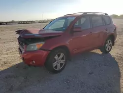 Salvage cars for sale at San Antonio, TX auction: 2007 Toyota Rav4 Sport