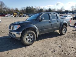 Salvage trucks for sale at Madisonville, TN auction: 2006 Nissan Frontier Crew Cab LE