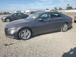 Salvage cars for sale at San Diego, CA auction: 2020 Honda Accord LX