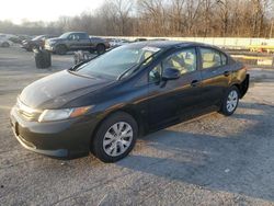 2012 Honda Civic LX en venta en Ellwood City, PA