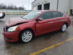 Salvage cars for sale at Rogersville, MO auction: 2015 Nissan Sentra S