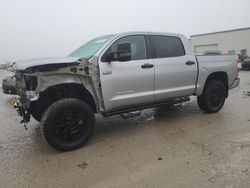 Salvage cars for sale from Copart Kansas City, KS: 2021 Toyota Tundra Crewmax SR5