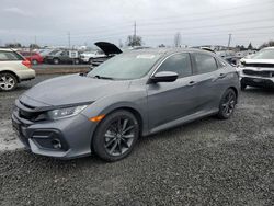 Salvage cars for sale at Eugene, OR auction: 2020 Honda Civic EX