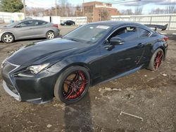 Salvage cars for sale at New Britain, CT auction: 2015 Lexus RC 350