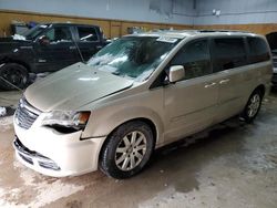 Salvage cars for sale at Kincheloe, MI auction: 2013 Chrysler Town & Country Touring