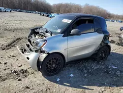 Salvage cars for sale at Windsor, NJ auction: 2016 Smart Fortwo