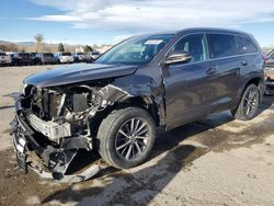 Toyota salvage cars for sale: 2017 Toyota Highlander SE