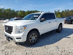 Salvage cars for sale at Houston, TX auction: 2021 Nissan Titan SV