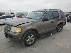 Ford Explorer salvage cars for sale: 2005 Ford Explorer XLT