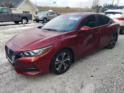 Salvage cars for sale at Northfield, OH auction: 2020 Nissan Sentra SV