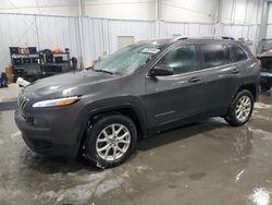 Salvage cars for sale at Wayland, MI auction: 2016 Jeep Cherokee Latitude