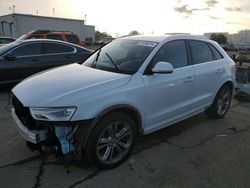 Salvage cars for sale at Martinez, CA auction: 2016 Audi Q3 Premium Plus