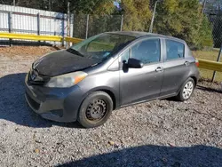 Salvage cars for sale at Greenwell Springs, LA auction: 2012 Toyota Yaris