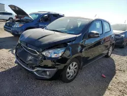 Mitsubishi salvage cars for sale: 2017 Mitsubishi Mirage SE