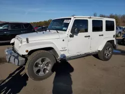 Jeep salvage cars for sale: 2016 Jeep Wrangler Unlimited Sahara