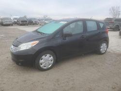 Salvage cars for sale at Kansas City, KS auction: 2014 Nissan Versa Note S