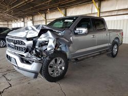 Ford f150 Supercrew salvage cars for sale: 2021 Ford F150 Supercrew