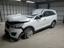 KIA Sorento lx salvage cars for sale: 2017 KIA Sorento LX