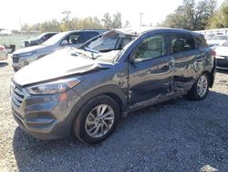 Salvage cars for sale at Riverview, FL auction: 2017 Hyundai Tucson SE