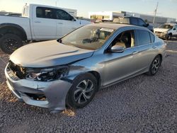 Honda salvage cars for sale: 2017 Honda Accord LX