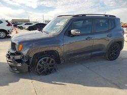 Salvage cars for sale at Grand Prairie, TX auction: 2017 Jeep Renegade Latitude