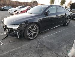 Salvage cars for sale at Wilmington, CA auction: 2016 Audi S7 Prestige