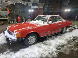 Salvage cars for sale at Albany, NY auction: 1985 Mercedes-Benz 380 SL