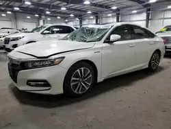 Honda salvage cars for sale: 2019 Honda Accord Hybrid EXL