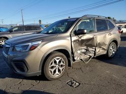 Subaru Forester Premium salvage cars for sale: 2021 Subaru Forester Premium