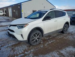 Salvage cars for sale at Rapid City, SD auction: 2018 Toyota Rav4 SE