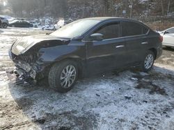 Salvage cars for sale at Marlboro, NY auction: 2019 Nissan Sentra S