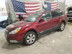 Subaru salvage cars for sale: 2012 Subaru Outback 2.5I Premium