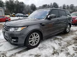 Land Rover salvage cars for sale: 2017 Land Rover Range Rover Sport SE