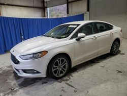 Salvage cars for sale at Hurricane, WV auction: 2017 Ford Fusion SE