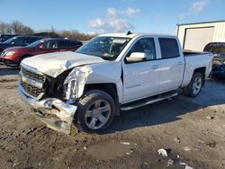 Salvage cars for sale at Duryea, PA auction: 2018 Chevrolet Silverado K1500 LT