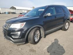 Salvage cars for sale at Fresno, CA auction: 2016 Ford Explorer XLT