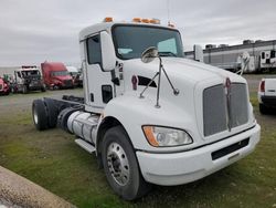 Salvage trucks for sale at Sacramento, CA auction: 2014 Kenworth Construction T270