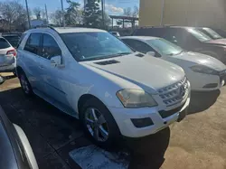 Mercedes-Benz m-Class Vehiculos salvage en venta: 2011 Mercedes-Benz ML 350