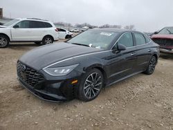 Salvage cars for sale at Kansas City, KS auction: 2020 Hyundai Sonata SEL Plus