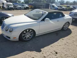 Bentley Continental Vehiculos salvage en venta: 2008 Bentley Continental GTC