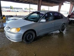 Honda salvage cars for sale: 2001 Honda Civic EX