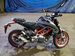 Salvage motorcycles for sale at Moncton, NB auction: 2022 KTM 390 Duke